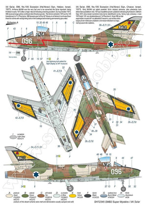 Special Hobby 72345 SMB-2 Super Mystère &amp;#39;Sa’ar – Israeli Storm in the Sky&amp;#39; 1/72 – immagine 4