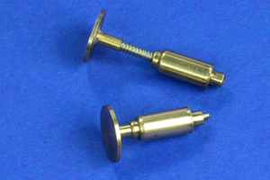 RB Model 35A11 Railroad flat buffer set contains two buffers 1/35 – zdjęcie 3