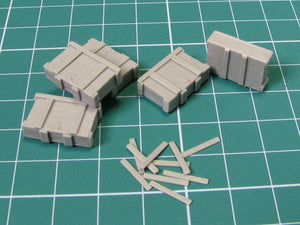 Eureka XXL E-015 Wooden Ammo Boxes for 7.5 cm Kw.K.37/Stu.K.37 L/24 1/35 – image 3