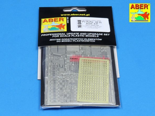 Aber 16048 Basic set for Pz.Kpfw. 38 (t) Ausf. E/F vol.1 1/16 – zdjęcie 9
