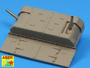 Aber 35L-156 Barrels for British WWI Tank Mark IV – Female 1/35 – image 8