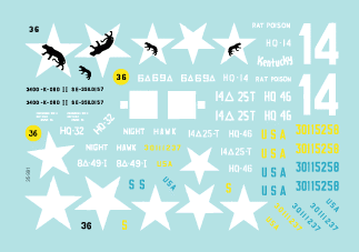 Star Decals 35-991 US M4 and M4A3 105 mm 1/35 – immagine 2