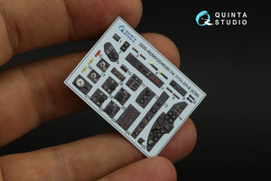 Quinta Studio QDS-48266 He 111H-3/H-6 3D-Printed &amp;amp; coloured Interior on decal paper ( ICM ) (Small version) 1/48 – zdjęcie 12