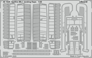 Eduard 481026 Spitfire Mk. And landing flaps 1/48 EDUARD