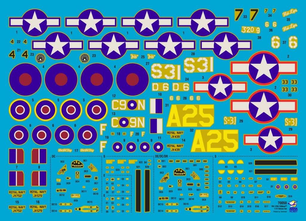 Arma Hobby 70050 FM-1 &amp;amp; FM-2 Wildcat Deluxe Set 1/72 – image 2