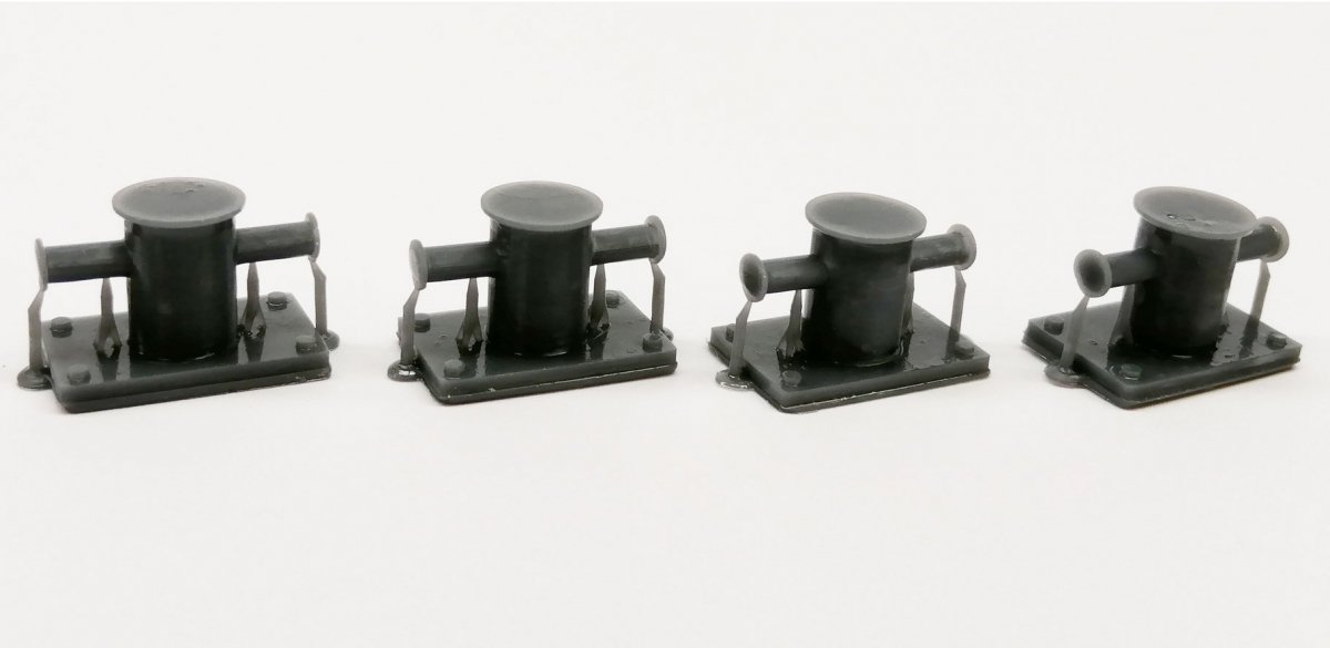 RT-Diorama 35642 3D Resin Print: Moring bollard (4pcs.) 1/35 – zdjęcie 3