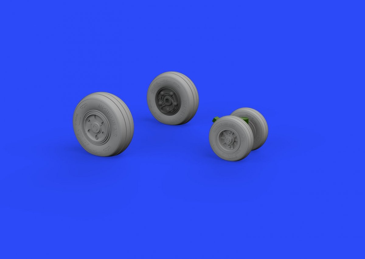 Eduard 632136 F/ A-18E wheels REVELL 1/32 – zdjęcie 2