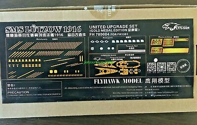 FlyHawk Model FH780004 SMS lützow 1916 (Gold Medal Edition) (for Flyhawk FH1301) 1/700 – zdjęcie 2