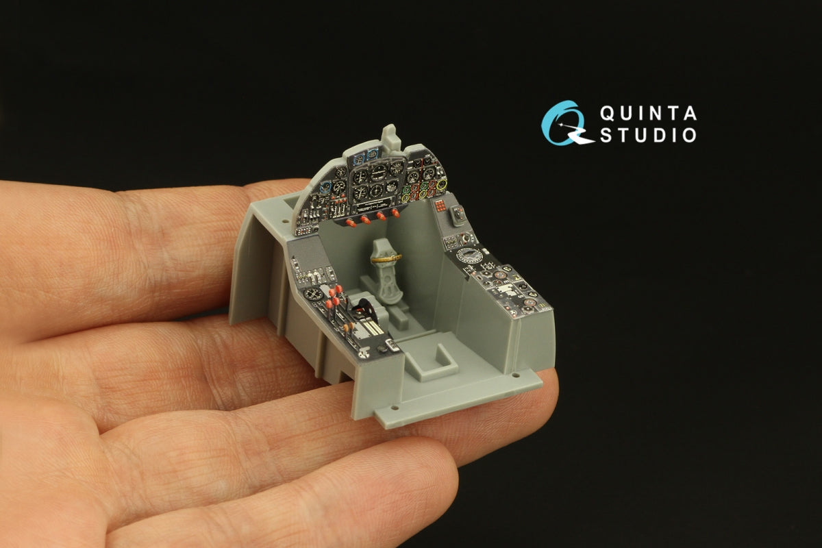Quinta Studio QD32160 Do 335A-10 3D-Printed &amp;amp; coloured Interior on decal paper (HK models) 1/32 – immagine 9