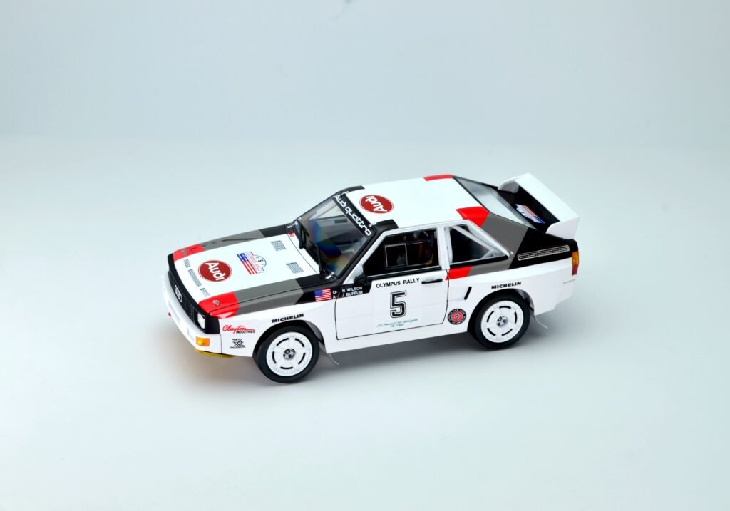 NuNu PN24023 Audi SPORT QUATTRO S1 &amp;#39;86 US OLYMPUS RALLY 1/24  – image 2
