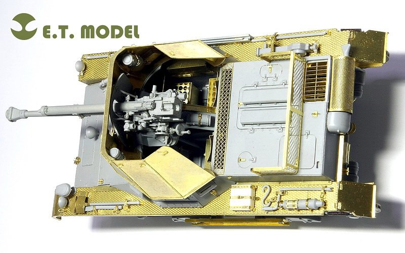 ET Model E35-013 WWII German Panzerjager I 4.7cm Pak(t) (For DRAGON 6230) (1/35) – image 5