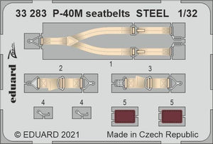 Eduard BIG33133 P-40M part I TRU 1/32 – zdjęcie 4
