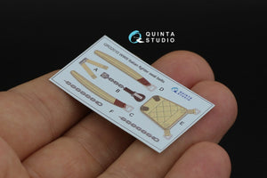 Quinta Studio QD32104 Fiat CR.42 3D-Printed &amp;amp; colored Interior on decal paper (ICM) 1/32 – image 12