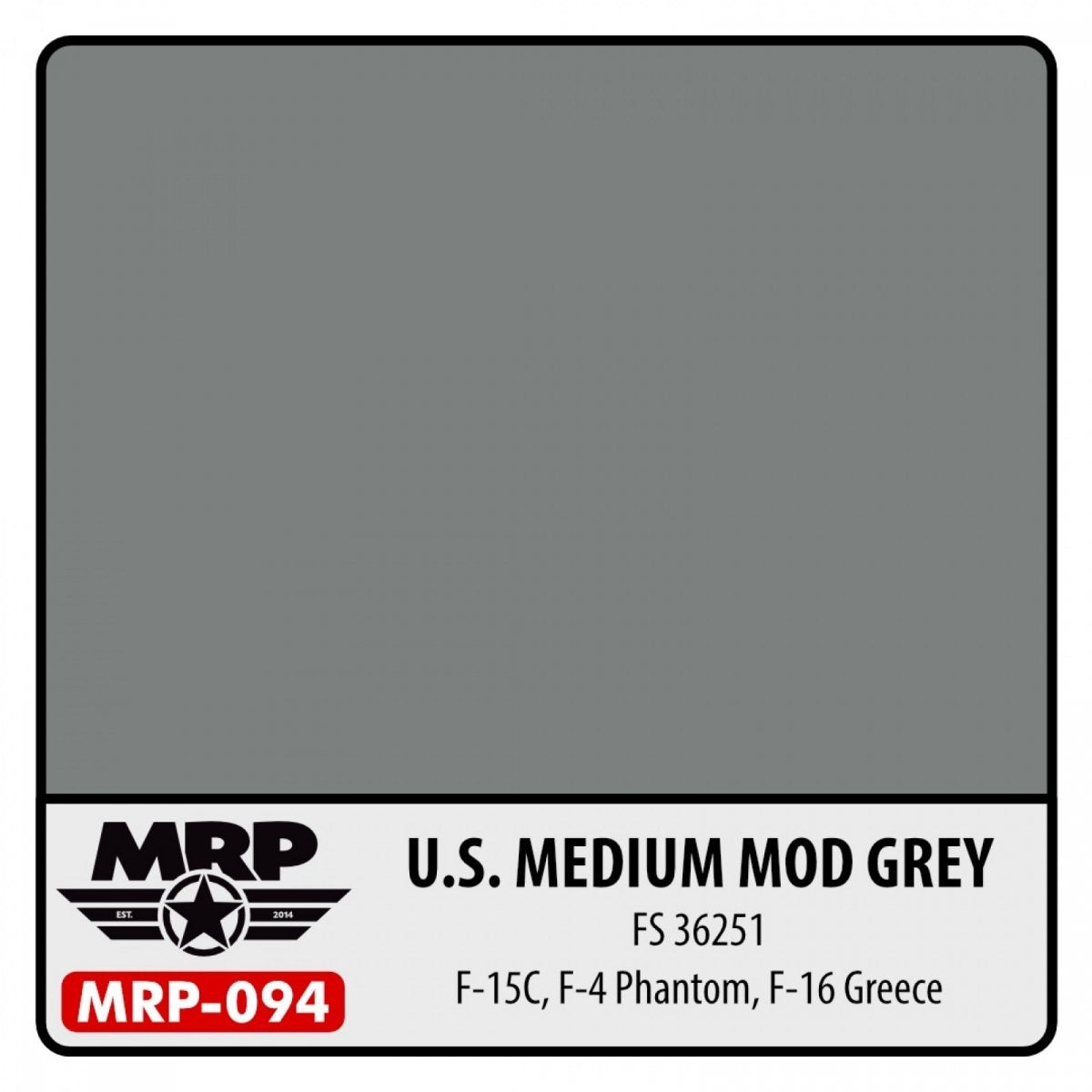 MR. Paint MRP-094 U.S. MEDIUM MOD. GRAY FS36251 30ml