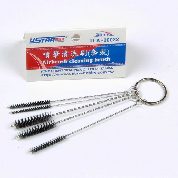 Brosse de nettoyage U-Star UA-90032 (pinceaux pour aérographe)