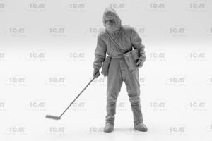 ICM 35901 Chernobyl #1 Radiation monitoring station (ZiL-131KShM truck &amp;amp; 5 figures &amp;amp; diorama base with background) 1/35 – zdjęcie 6