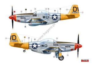Kagero KD48004 P-51 D/K Mustang part 1 1/48 – zdjęcie 5