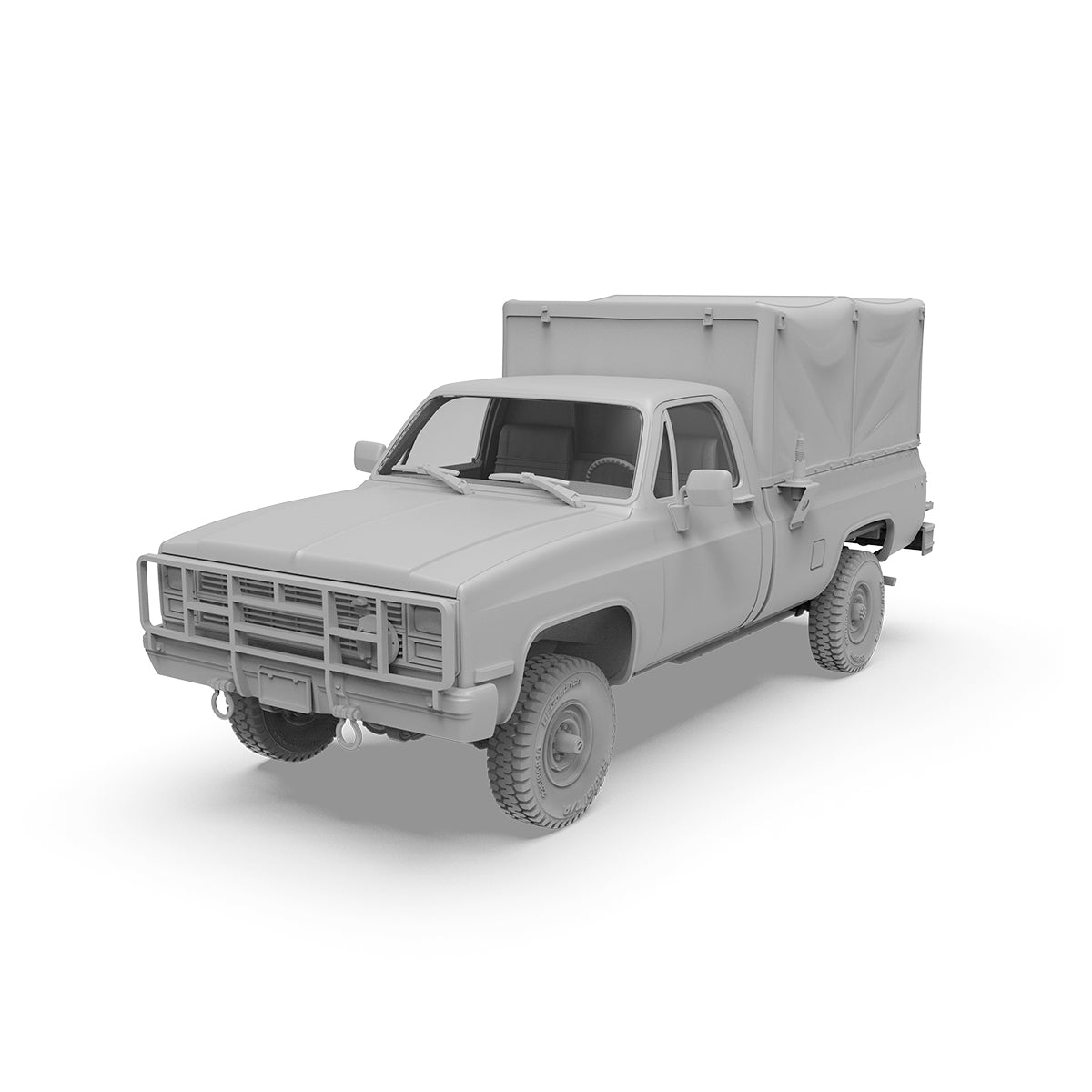 AK Interactive AK35031 M1008 TROOP CARRIER WITH TARP 1/35 – zdjęcie 8