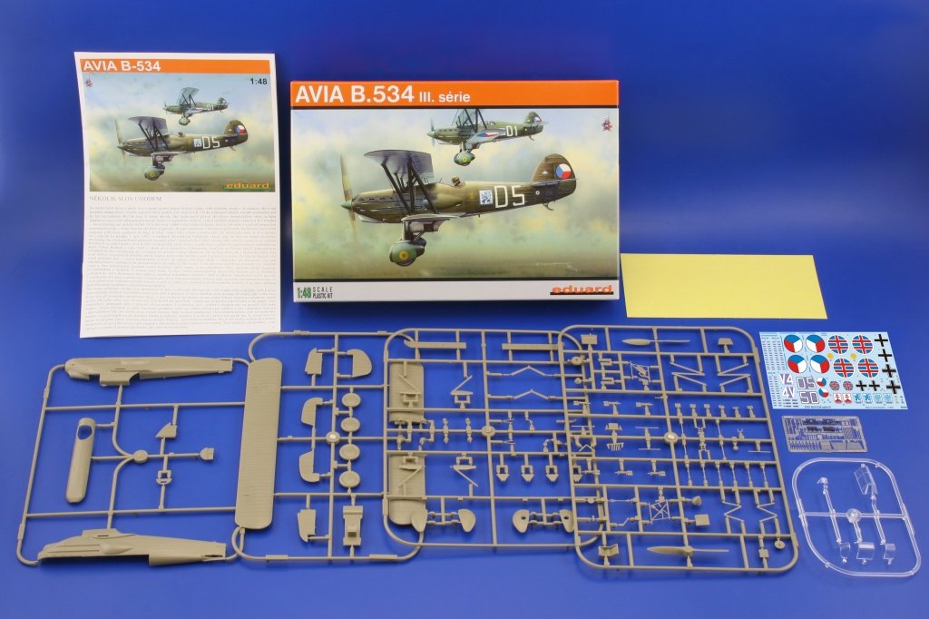 Eduard 8191 Avia B-534 III. serie (Reedition) 1/48 – zdjęcie 2
