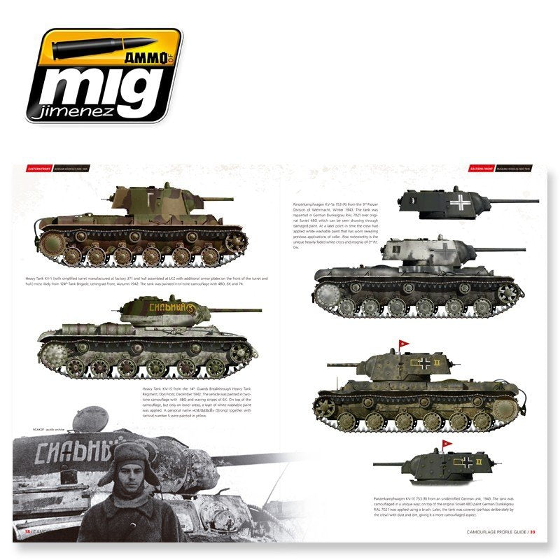 AMMO of Mig Jimenez 6007 EASTERN FRONT. RUSSIAN VEHICLES 1935-1945. CAMOUFLAGE GUIDE (English) – image 4