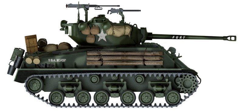 Italeri 6529 M4A3E8 SHERMAN FURY – image 2