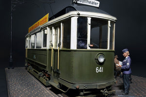 Miniart 38009 European Tramcar - Straßenbahn-Triebwagen 641 w/crew &amp;amp; passengers 1/35 – zdjęcie 5