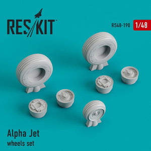 RESKIT RS48-0190 Alpha Jet wheels set 1/48