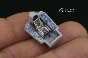 Quinta Studio QD72033 Su-33 3D-Printed &amp;amp; coloured Interior on decal paper (Zvezda) 1/72 – zdjęcie 3