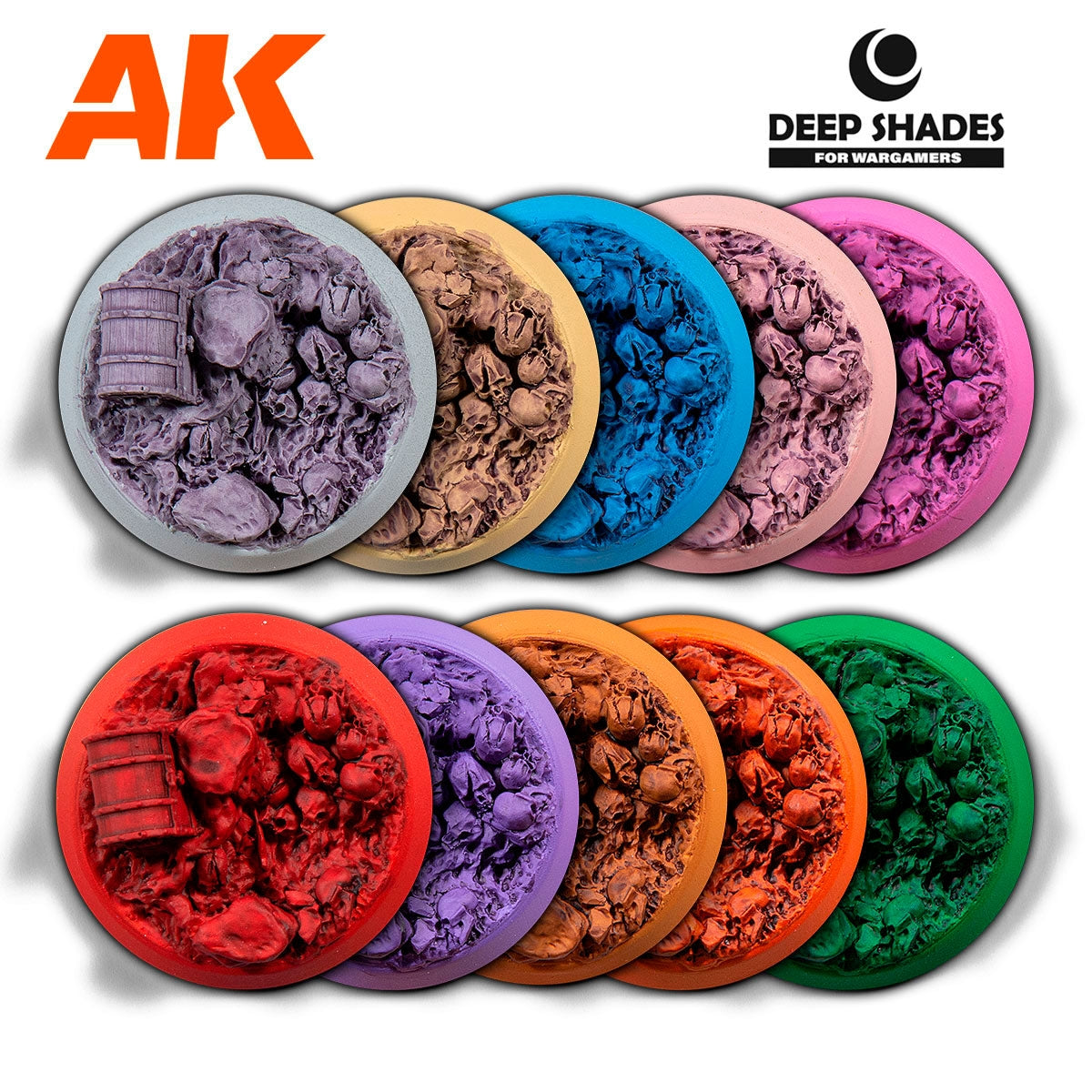 AK Interactive AK13005 INVOCATION PURPLE – DEEP SHADES 30ML – zdjęcie 2
