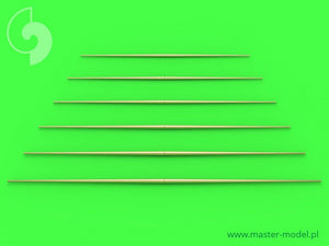 Master SM-700-046 Set of universal yardarms No2 (lengths = 20, 22.5, 25, 27.5, 30, 32.5mm - 1pc of each) 1/700 – zdjęcie 2