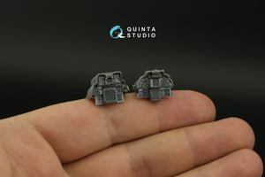 Quinta Studio QDS-48404 F-14B 3D-Printed &amp;amp; coloured Interior on decal paper (GWH) (small version) 1/48 – zdjęcie 3
