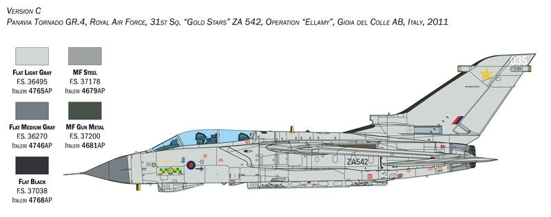Italeri 2513 TORNADO GR. 4 1/32 – zdjęcie 10