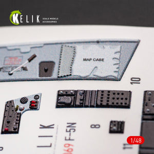 Décalcomanies 3D intérieures KELIK K48069 pour maquette AFV Club au 1/48 – image 5