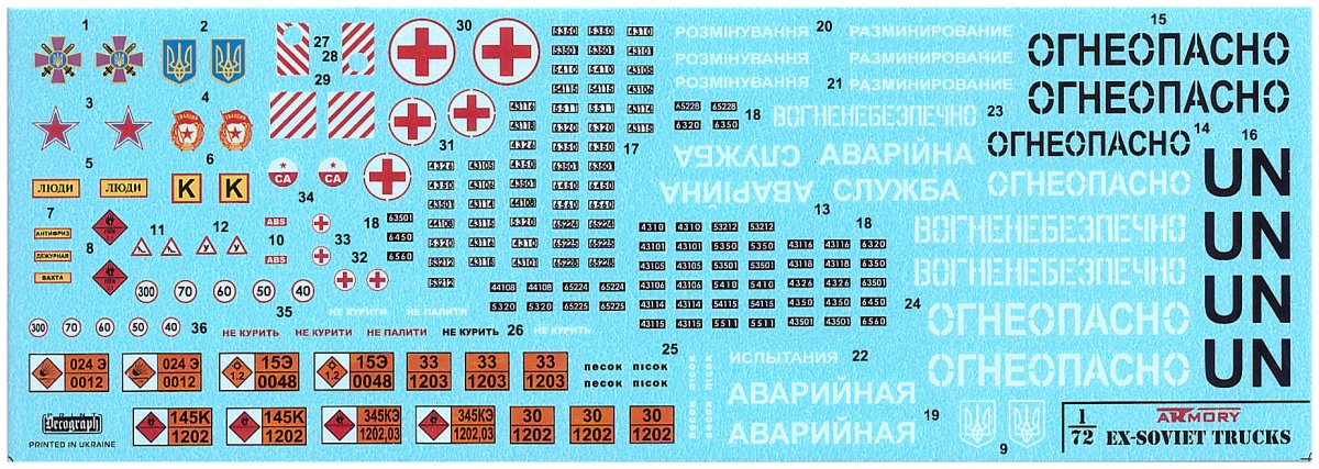 Armory Models 72406-R Russian Modern 4×4 Military Cargo Truck mod.4350 1/72 – image 4
