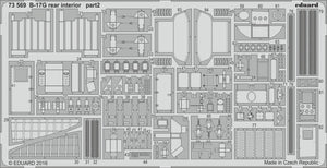 Eduard 73569 B-17G rear interior AIRFIX 1/72 – zdjęcie 2