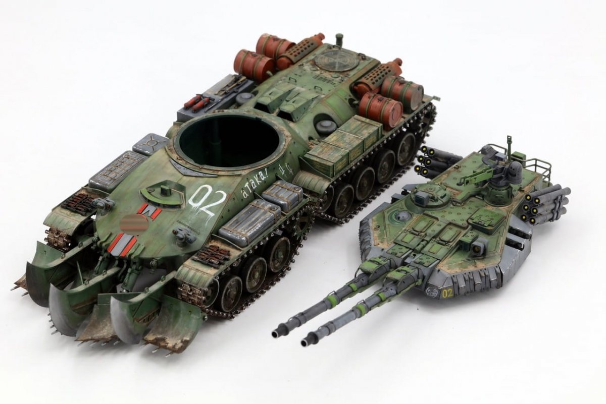 Border Model BC-001 Apocalypse Tank 1/35 – zdjęcie 2
