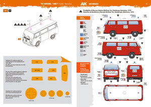 AK Interactive AK35023 T2 MODEL 1967 PUBLIC SERVICE 1/35 – zdjęcie 10