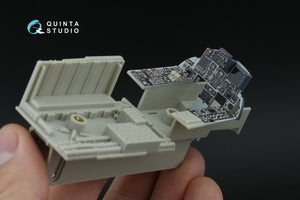 Quinta Studio QDS+32252 F-15C PAD-upgraded 3D-Printed &amp;amp; coloured Interior on decal paper (Tamiya) (Small version) (with 3D-printed resin parts) 1/32 – zdjęcie 7