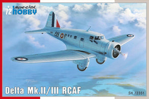 Special Hobby 72351 Delta Mk. II/ III RCAF 1/72
