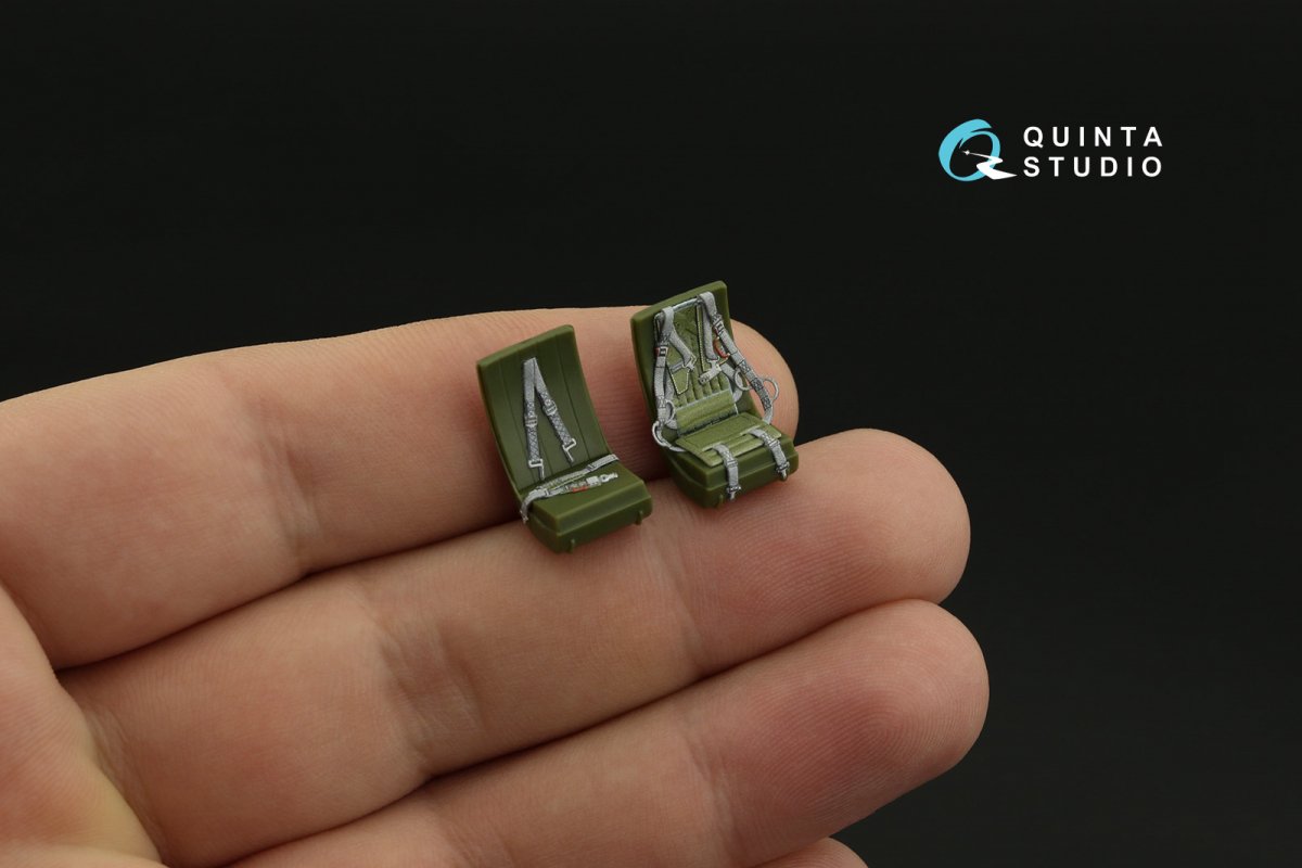 Quinta Studio QD48354 Mi-17 (Mi-8MT Export version) 3D-Printed &amp;amp; coloured Interior on decal paper (Zvezda) 1/48 – zdjęcie 13