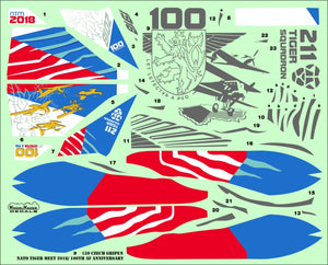 ModelMaker Decals D48159 Czech Gripen 100 Years of Aviation / NTM 2018 1/48 – zdjęcie 2