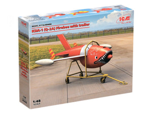 ICM 48400 Q-2A (AQM-34B) Firebee with trailer 1/48 – zdjęcie 2