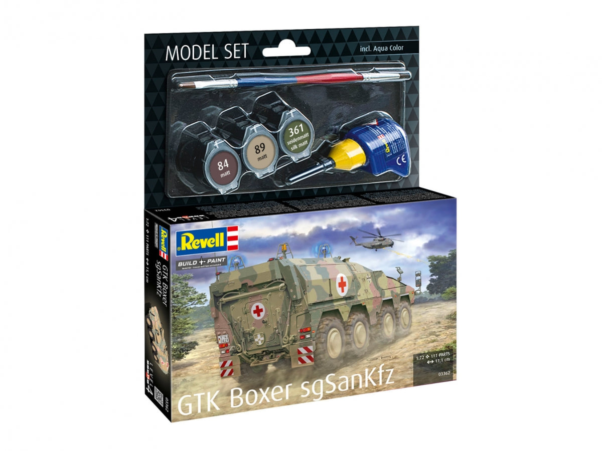 Revell 63362 GTK Boxer sgSanKfz Model Set 1 1/72 – zdjęcie 3