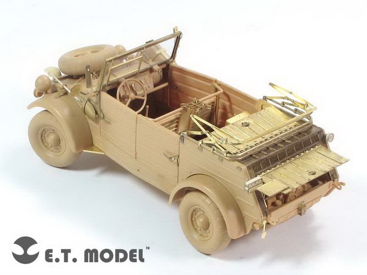 E.T. Model E35-129 WWII German Kübelwagen Type 82 (For TAMIYA Kit) 1/35 – immagine 3