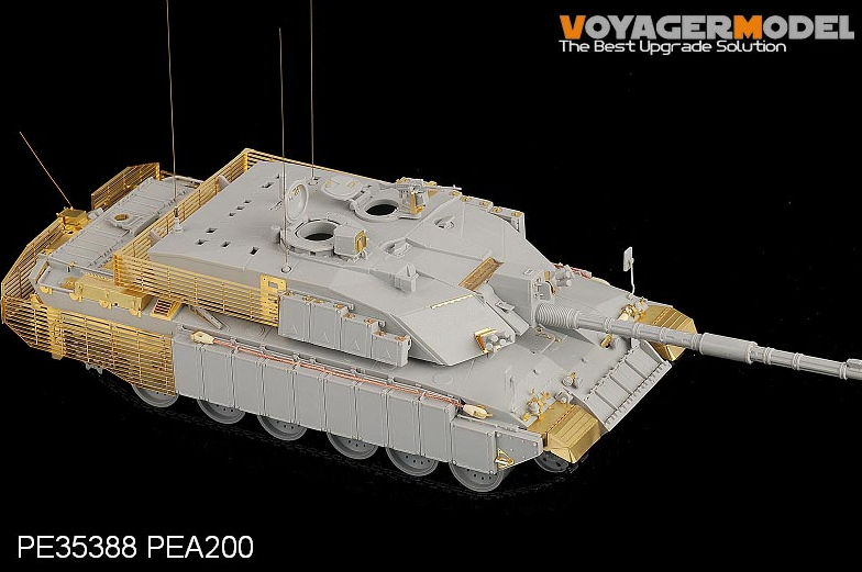 Voyager Model PEA200 Modern British Challenger 2 MBT slat amour (For TRUMPETER 001522) 1/35 – zdjęcie 5