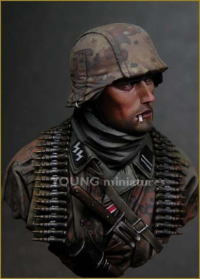 Young Miniatures YM1804 German Waffen SS Ardennes 1944 1/10 – zdjęcie 5