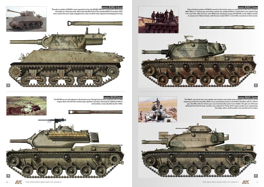 AK Interactive AK291 THE IRAN IRAQ WAR 1980-1988 – MODERN CONFLICTS PROFILE GUIDE VOL. IV English – image 2