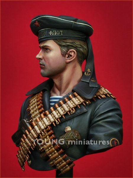 Young Miniatures YM1821 The Black Devil The Soviet Naval Infantry in the WW2 1/10 – image 4