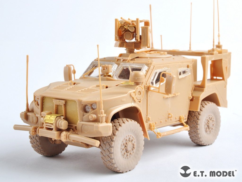 E.T. Model P35-117 US ARMY M1278 Heavy Carrier-General Purpose(JLTV-GP) Sagged wheels For TRUMPETER Kit 1/35 – zdjęcie 4