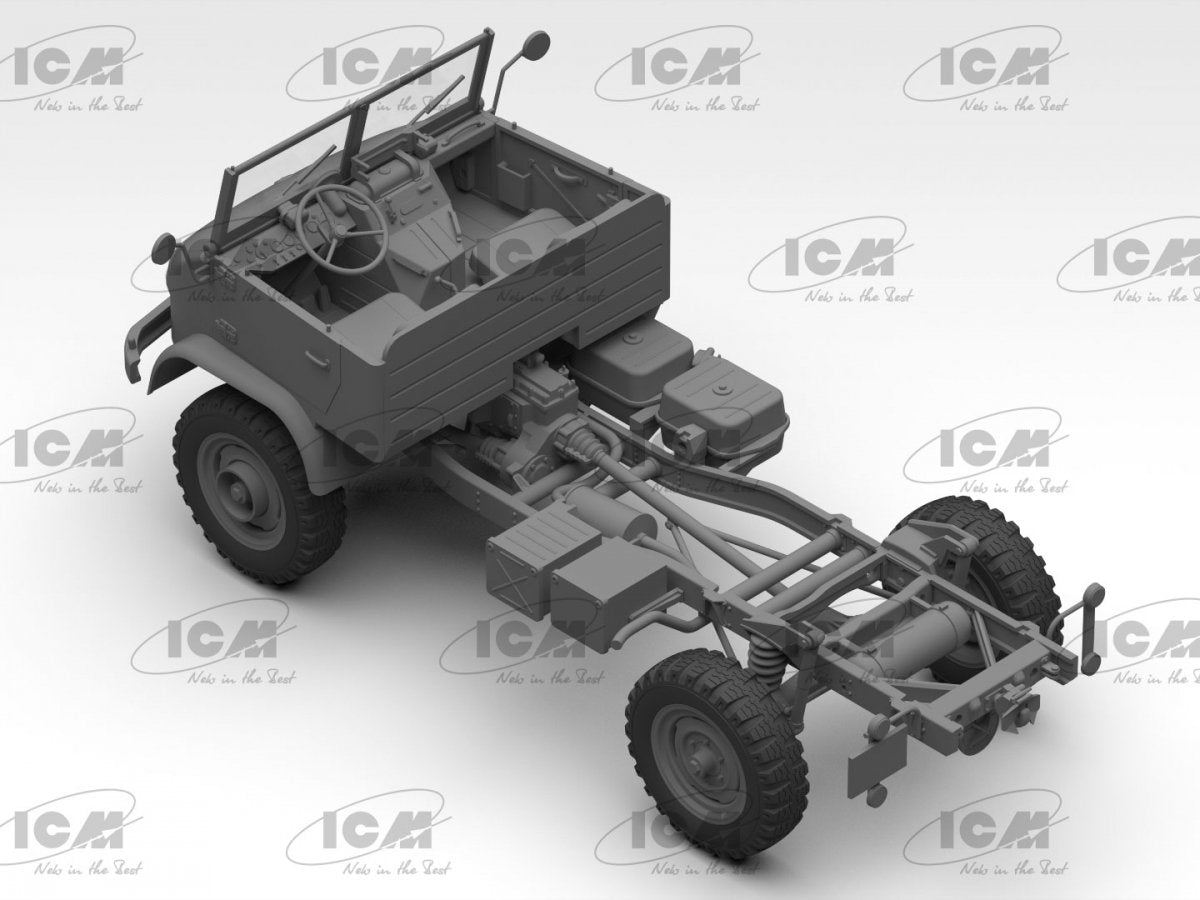 ICM 35135 Unimog S 404 German military truck 1/35 – zdjęcie 10